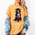 Bernese Mountain Dog Graduation Cap Graduate Training School For Men Women Girls Kids Women's Comfort Colors T-Shirt Mustard