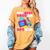 The Best Dads Are 80s Kids 80s Dad Nostalgia Women's Comfort Colors T-Shirt Mustard