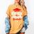 Big Sis Of a 2025 Graduate Class Senior Graduation Grad 25 Women's Comfort Colors T-Shirt Mustard