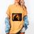Bigfoot Saturday Morning Nostalgia Women's Comfort Colors T-Shirt Mustard