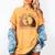 Black Queen With a Masters Degree Melanin Girls Graduation Women's Comfort Colors T-Shirt Mustard