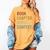 Book Chapter Verse Christian Bible Reformed Theology Women's Comfort Colors T-Shirt Mustard
