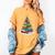 Book Christmas Tree Xmas Lights Book Lover Teacher Librarian Women's Comfort Colors T-Shirt Mustard Book Christmas Tree Xmas Lights Book Lover Teacher Librarian Women's Comfort Colors T-Shirt Mustard
