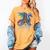 Be a Book Dragon Reading Women's Comfort Colors T-Shirt Mustard
