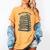 Book Lover Bookish Reader Bibliophile Book Nerd Titles Women's Comfort Colors T-Shirt Mustard