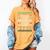 Book Lover Christmas Reader Ugly Sweater Tee Xmas New Year Women's Comfort Colors T-Shirt Mustard