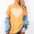 Book Lover Heart Shape Reading Librarian Library Teacher Women's Comfort Colors T-Shirt Mustard Book Lover Heart Shape Reading Librarian Library Teacher Women's Comfort Colors T-Shirt Mustard