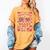 Book Lover Read Your Heart Out Teacher Valentines Women's Comfort Colors T-Shirt Mustard