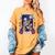 Book Lover Tarot Card The Reader Mystic Skeleton Women's Comfort Colors T-Shirt Mustard Book Lover Tarot Card The Reader Mystic Skeleton Women's Comfort Colors T-Shirt Mustard