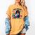 Book Lover Graphic Tee Book Hangover Premium Tri-Blend Women's Comfort Colors T-Shirt Mustard