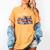 Book Lover For Women Readers Teacher Librarian Women's Comfort Colors T-Shirt Mustard