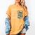 Book Lovers Books Cats Life Is Sweet Cat Lover Women's Comfort Colors T-Shirt Mustard