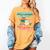 Book Reader Librarian Bookworm In Pajamas Book And Pajama Women's Comfort Colors T-Shirt Mustard