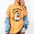 Book Worm Halloween Costume For Book Lovers Women's Comfort Colors T-Shirt Mustard
