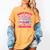All Booked For Valentines Book Reading Coquette Bow Women's Comfort Colors T-Shirt Mustard