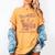 Bookish Graphic For Book Lover Reader Girl Women Women's Comfort Colors T-Shirt Mustard