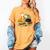 Bookish Cat Lover Cute Reading Squad Books & Kittens Love Women's Comfort Colors T-Shirt Mustard