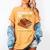 Bookmarks Are For Quitters Book Lover Saying Women's Comfort Colors T-Shirt Mustard