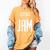 Books Are My Jam Graphic For Introverts Women's Comfort Colors T-Shirt Mustard