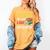 Books Are My Love Language Stack Women's Comfort Colors T-Shirt Mustard