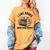 I Like Books More Than People Glasses Women's Comfort Colors T-Shirt Mustard