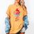 Books Reading Ice Cream Women's Comfort Colors T-Shirt Mustard
