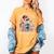 I Like My Books Spicy And My Coffee ICY Skeleton Women Women's Comfort Colors T-Shirt Mustard