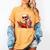 I Like My Books Spicy And My Coffee Icy Skeleton Women's Comfort Colors T-Shirt Mustard