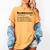 Booktrovert Definition Bookish Introvert Book Lover Women's Comfort Colors T-Shirt Mustard
