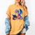 Bookworm Book Lover Women Girls Dragon Reading Women's Comfort Colors T-Shirt Mustard