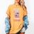 Bookworm Library Banned Book -Adults Short Sleeve Modern Crew Neck Small Straight Imported They Didn't Ban Books They Banned Thinking Women's Comfort Colors T-Shirt Mustard