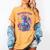 Bookwyrm Just a Girl Who Loves Dragons Books Dragon Reader Women's Comfort Colors T-Shirt Mustard
