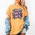 Born In The 80s Raised In The 90s Nostalgia Retro Lovers Women's Comfort Colors T-Shirt Mustard