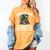 Born To Read Forced To Socialize Dragon Books Reading Women's Comfort Colors T-Shirt Mustard