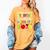 My Brother Graduated Kindergarten Class Of 2025 Graduation Women's Comfort Colors T-Shirt Mustard