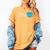 Bytes Of Memories Digital Nostalgia Concept Line Women's Comfort Colors T-Shirt Mustard