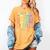 I Can't People Today I Peopled Yesterday Introvert Life Women's Comfort Colors T-Shirt Mustard