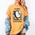 Cat With Coffee On Computer Go Away I'm Introverting Women's Comfort Colors T-Shirt Mustard Cat With Coffee On Computer Go Away I'm Introverting Women's Comfort Colors T-Shirt Mustard
