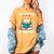 Cat Reading Books Bookworm Read One More Chapter Women's Comfort Colors T-Shirt Mustard Cat Reading Books Bookworm Read One More Chapter Women's Comfort Colors T-Shirt Mustard
