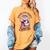 Cat Reading Is My Favorite Sport Retro Book Lover Women's Comfort Colors T-Shirt Mustard Cat Reading Is My Favorite Sport Retro Book Lover Women's Comfort Colors T-Shirt Mustard
