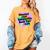 Chasing That Scholastic Book Fair High Book Lovers Women's Comfort Colors T-Shirt Mustard