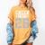 Cheer Mom Senior 2026 Cheerleaders Graduation Mother Women's Comfort Colors T-Shirt Mustard