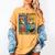 Cheetah Love Reading And Cheetahs Kids Bookworm Women's Comfort Colors T-Shirt Mustard Cheetah Love Reading And Cheetahs Kids Bookworm Women's Comfort Colors T-Shirt Mustard