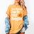 Chicken Nugget Saying Introvert Nuggie Foodie Food Women's Comfort Colors T-Shirt Mustard Chicken Nugget Saying Introvert Nuggie Foodie Food Women's Comfort Colors T-Shirt Mustard