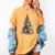 Christmas Tree Of Books For Readers And Librarians Women's Comfort Colors T-Shirt Mustard