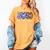 Class Of 1990 Shirt Tie Dye Senior Graduation Class Reunion Women's Comfort Colors T-Shirt Mustard