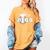 Class Of 2018 Baseball Senior Graduation Shirt Grad Women's Comfort Colors T-Shirt Mustard