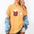 Class Of 2018 Basketball Senior Graduation Shirt Grad Women's Comfort Colors T-Shirt Mustard