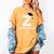 Class Of 2018 Last Name Letter Z Graduation Women's Comfort Colors T-Shirt Mustard