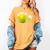 Class Of 2018 Shirts Graduation Senior Tennis Shirt Women's Comfort Colors T-Shirt Mustard